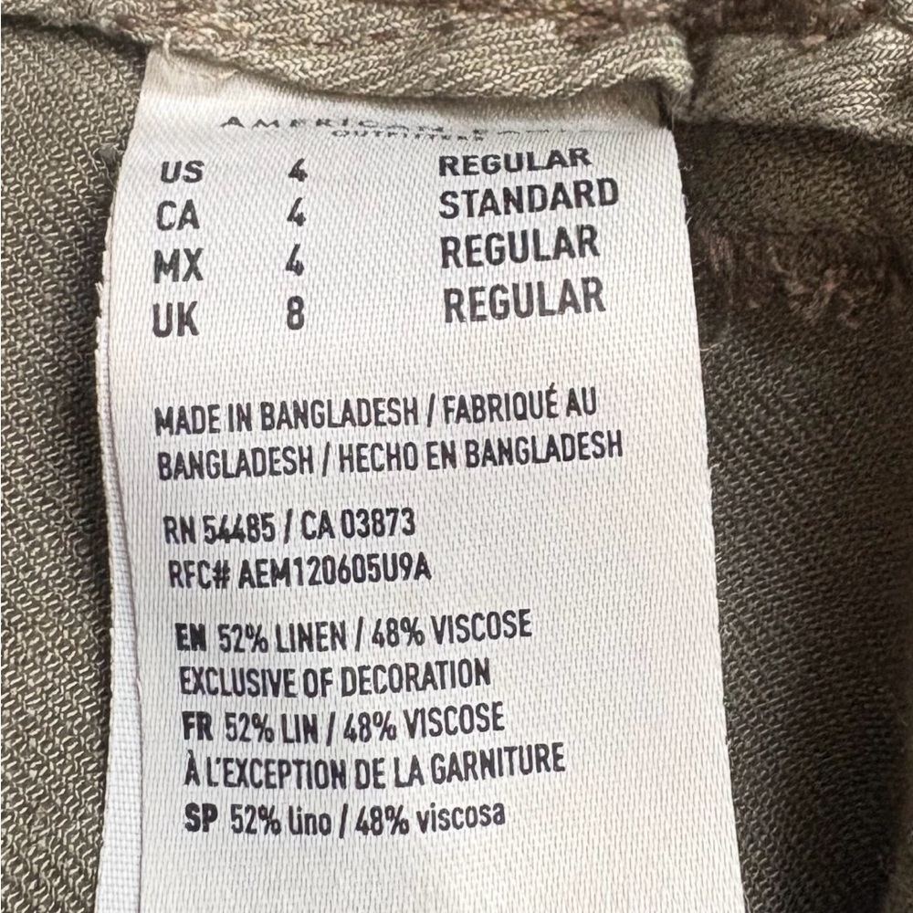 American Eagle Pants Sz 4 Regular, NEW W/TAGS - Picture 6 of 6